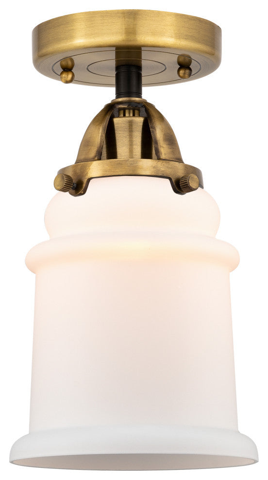 INNOVATIONS LIGHTING 288-1C-BAB-G181-LED Canton 1 Light 6 inch Semi-Flush Mount
