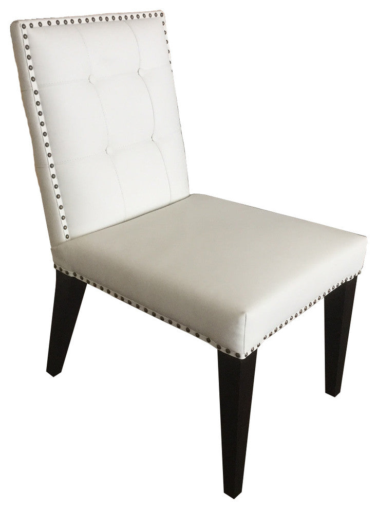 "Florence" Dining Room Chair, Set of 2, White