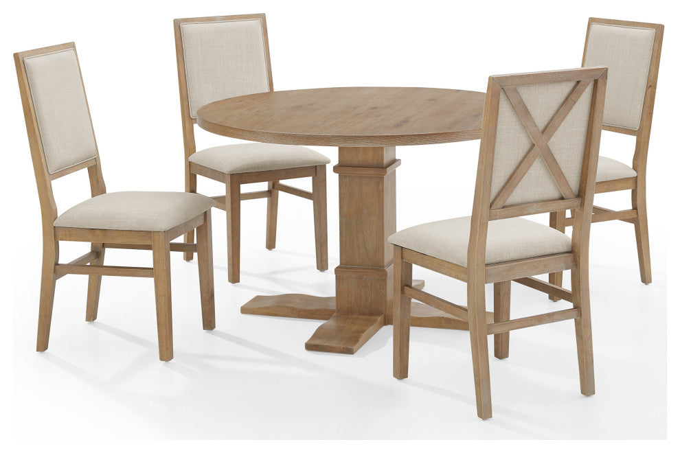 Joanna 5Pc Round Dining Set