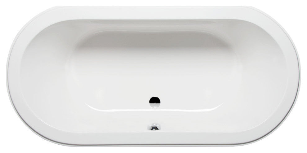 Malibu Pfeiffer Rectangle Whirlpool Bathtub 71x35x23 Biscuit