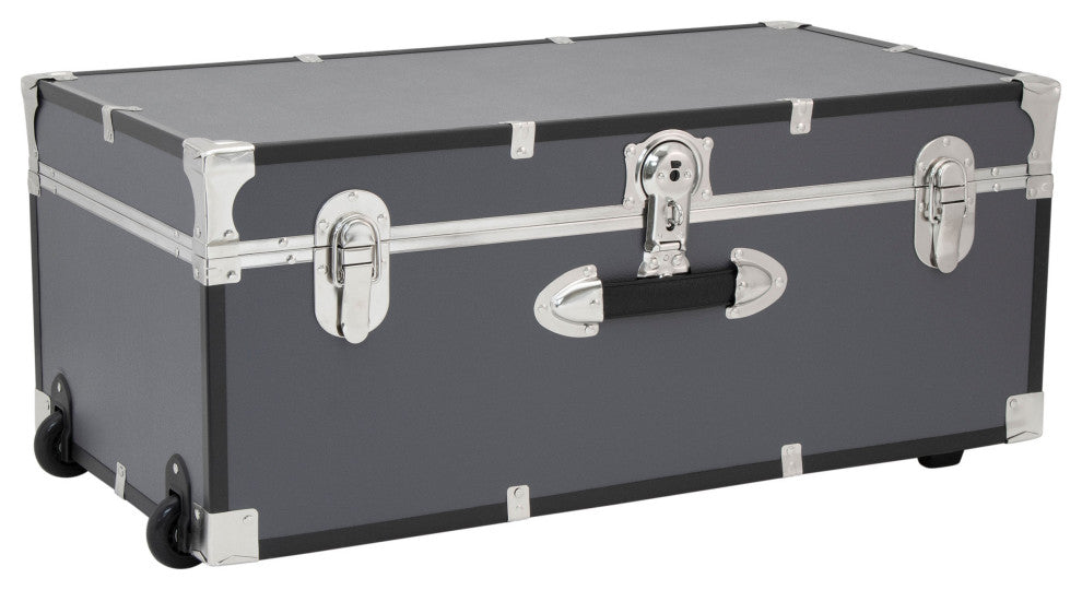 Seward Explorer 30" Trunk with Wheels & Lock, Gray