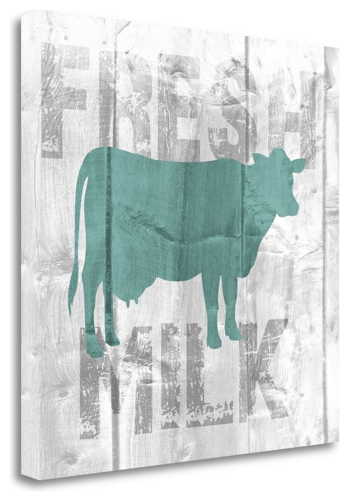 "Fresh Milk" By Alicia Soave, Giclee Print on Gallery Wrap Canvas, Ready to Hang