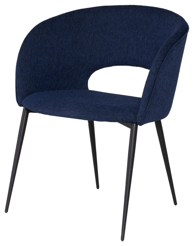 Alotti True Blue Fabric Dining Chair