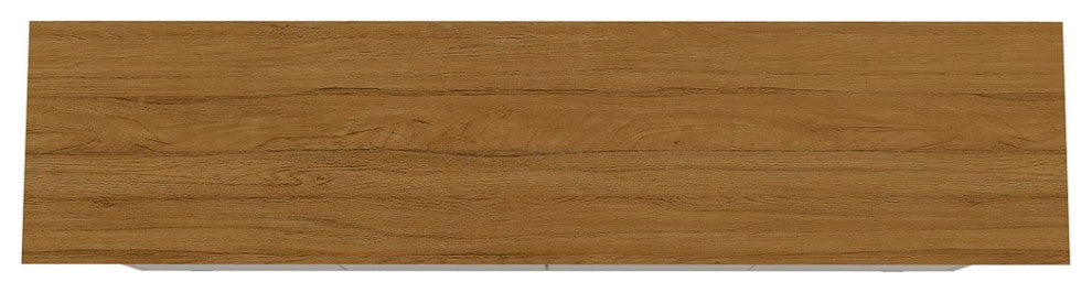 Yonkers 62.99 Sideboard in Off White and Cinnamon