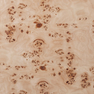 Otto Ash Burl Veneer Coffee Table, Natural