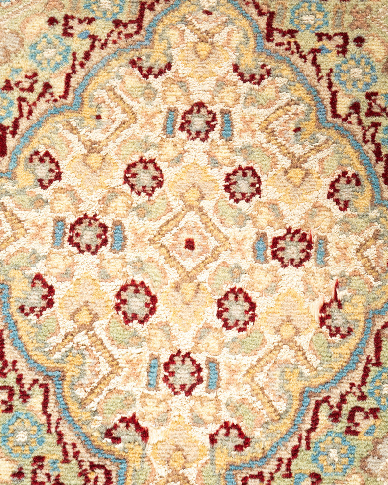 Panipat, One-of-a-Kind Hand-Knotted Area Rug Blue, 8'1"x10'5"