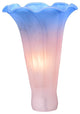 Meyda lighting 10185 3"W x 5"H Pink/Blue Lily Shade
