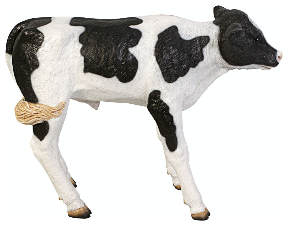 Buttercup the Life-Size Holstein Calf Dairy Cow Statue
