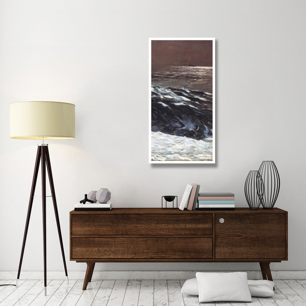 "Sunlight On The Coast (right)" Digital Paper Print by Winslow Homer, 26"x50"