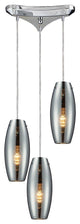 Menlow Park 3-Light Pendant, Polished Chrome