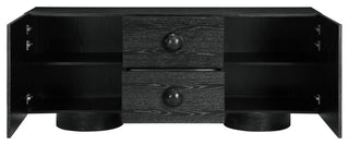Bubble Wood Sideboard/Buffet, Black