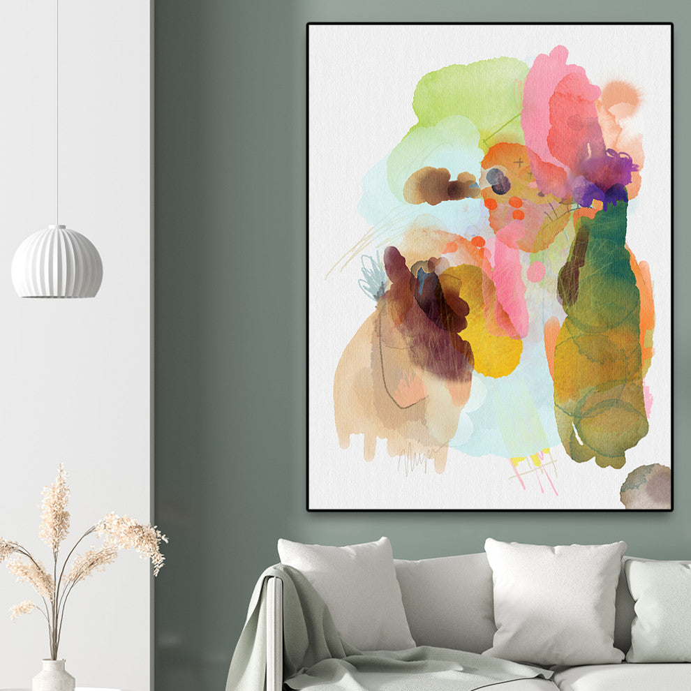 "Aerial Sunset" Oversized Framed Canvas, 60" x 40"