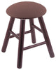 Holland Bar Stool, Oak Round Cushion Vanity Stool, Smooth Legs