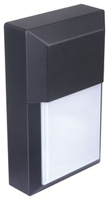 Outdoor 9" LED Wall Pack, Black