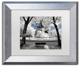 Philippe Hugonnard 'Another Look at Paris VI' , Silver Frame, White Mat, 14x11