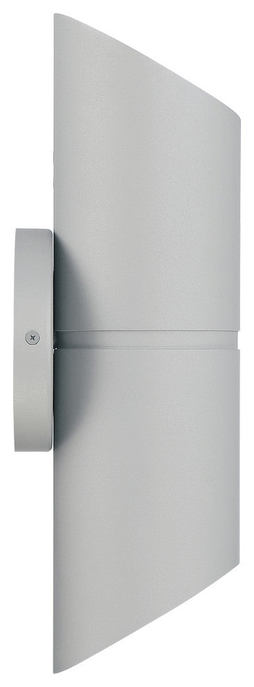 Access Marino 2-Light Bi-Directional Outdoor LED Wall Mount Satin