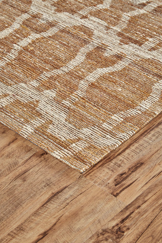 Weave & Wander Lacombe Rug, Gold, 8'x11'
