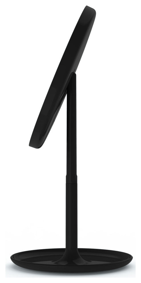 Clarity LED Makeup Mirror with Touch Sensor, Black