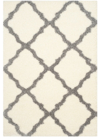 Safavieh Montreal Shag Sgm866B Shag Rug, Ivory/Gray, 10'0"x14'0"