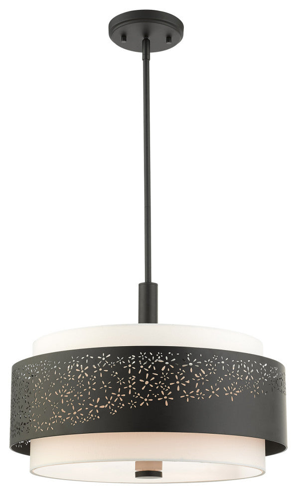 Black Stylish, Transitional, Intricate, Urban Chandelier