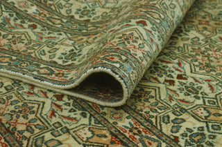 Semi Antique Beorht Beige/Red Rug, 6'5 x 9'7