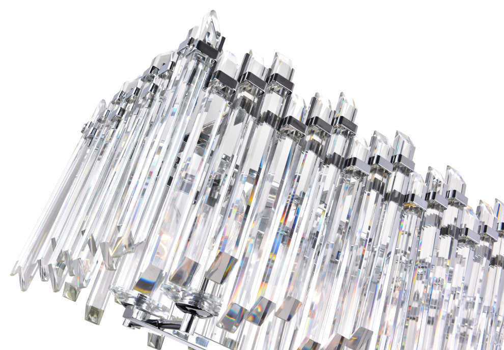 Henrietta 10 Light Chandelier With Chrome Finish