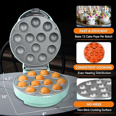 Cake Pop Maker Machine Set with Cake Pop Stand, Cake Pop Maker
