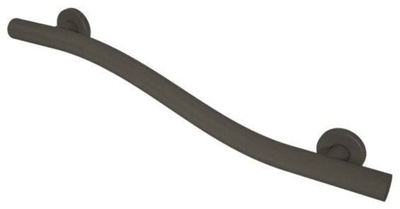 Life Line Series - Wave Bar, Oil Rubbed Bronze, 18", Right Hand