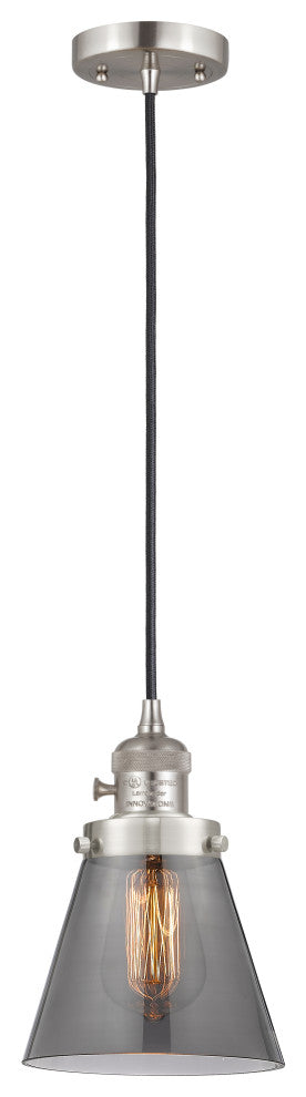 INNOVATIONS 201CSW-SN-G63 1-Light Mini Pendant Brushed Satin Nickel