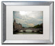 "40" Framed Art by Yale Gurney, Silver, White, 20"x16"