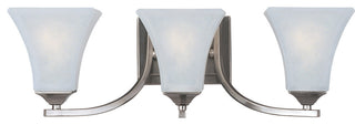 Maxim 20100 Aurora 21"W Bath Light - Satin Nickel / Frosted Glass