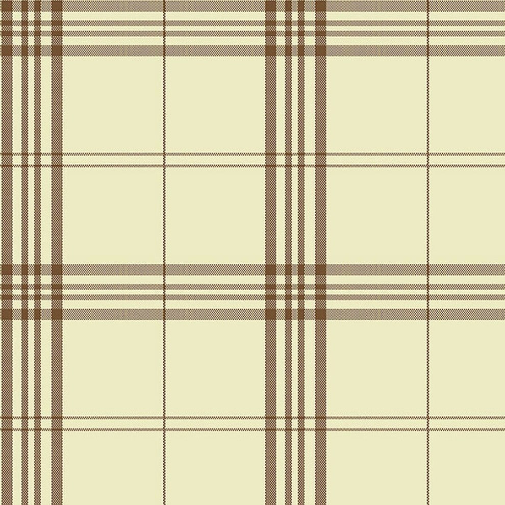 Fresh Kitchens, Pre-Pasted Kitchen Design Cream, Brown Wallpaper Roll