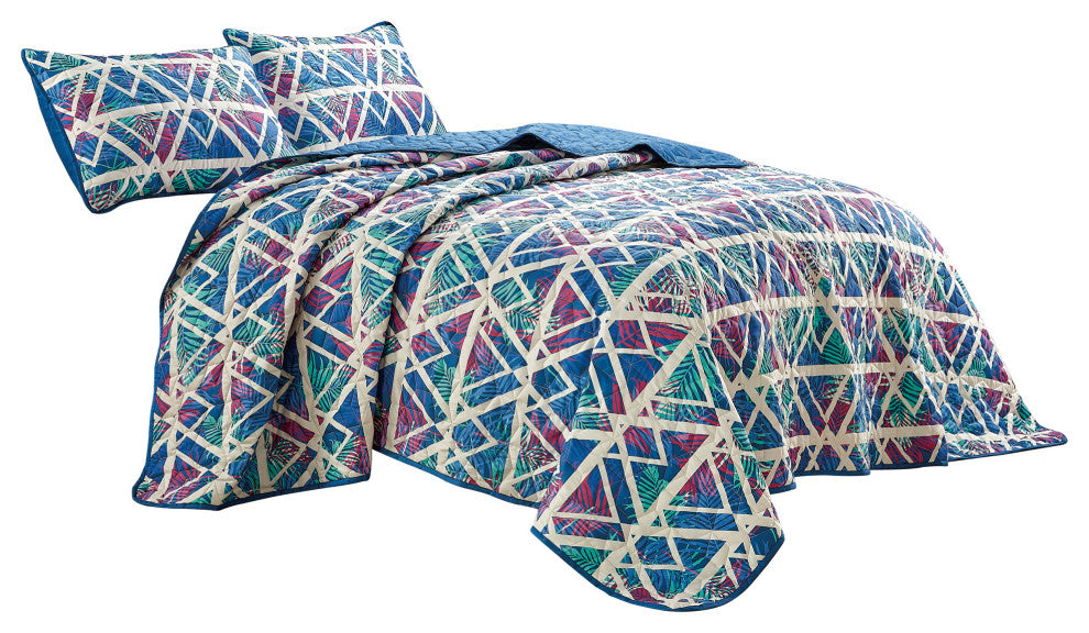 Kuma 3 Piece Bedspread Set, King