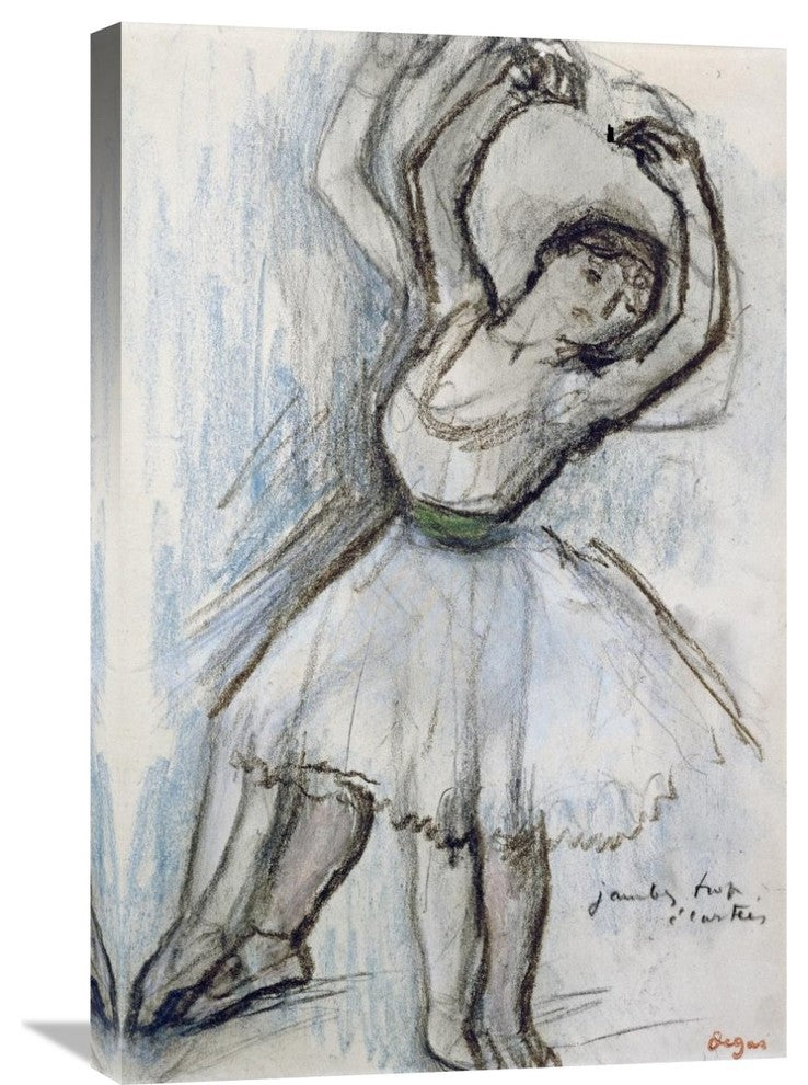 "Study of a Dancer" Artwork, 19.1" x 30"