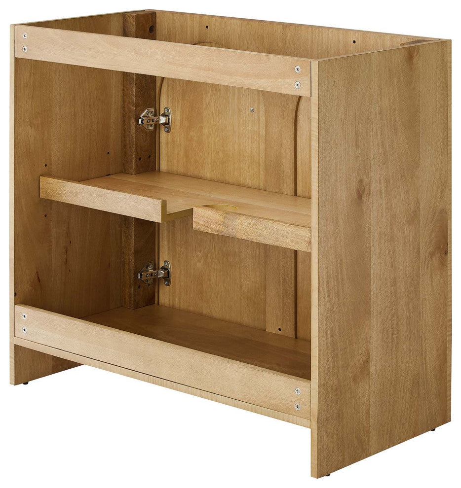 Appia 36" Bathroom Vanity Cabinet (Sink Basin Not Included) - Oak