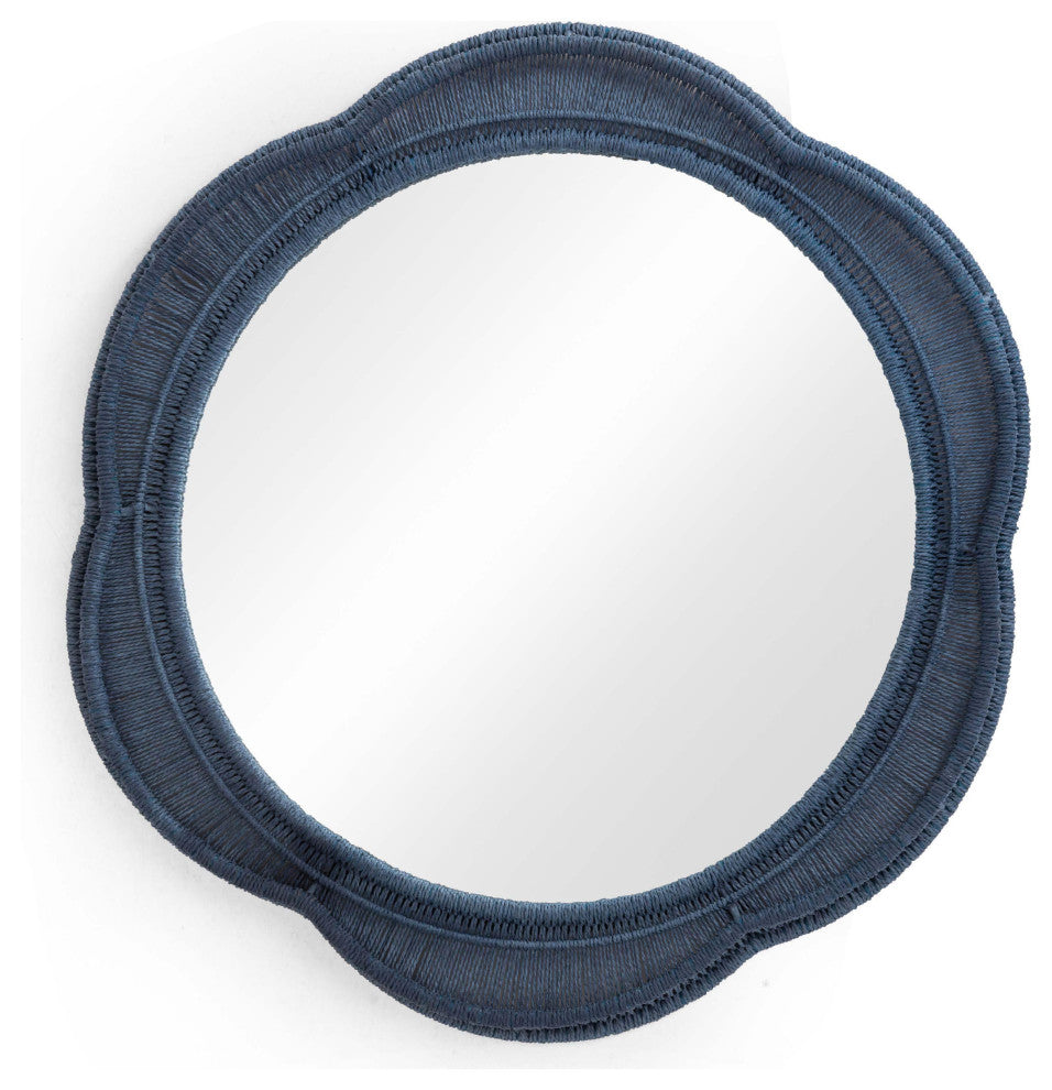 Zeva Wall Mirror, Blue