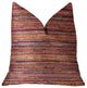Sunset Sky Red Luxury Throw Pillow, 26"x26"