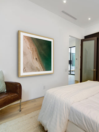 "Beached Whale" Framed Print by Karolis Janulis