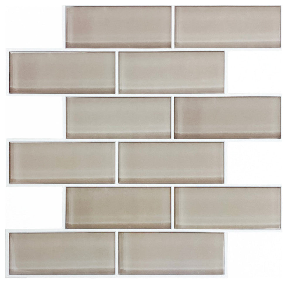 Taupe Seaglass Sticktile