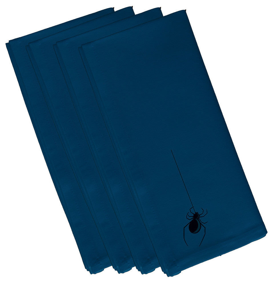 Eeek! Holiday Print Napkin, Teal, Set of 4
