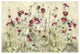 "Hollyhocks Row Cool" Digital Paper Print by Cheri Blum, 20"x14"