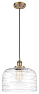 Innovations 916-1P-BB-G713-L-LED 1-Light Mini Pendant, Brushed Brass