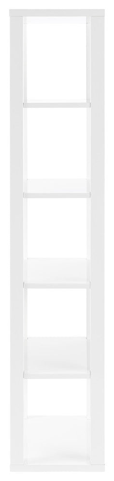 Tresero Shelving Unit, High Gloss White