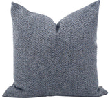 Indigo Blue Panama Pillow 24"x24"