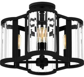 Quoizel QSF6193 Renee 4 Light 15"W Semi-flush Ceiling Fixture - Bronze Gold