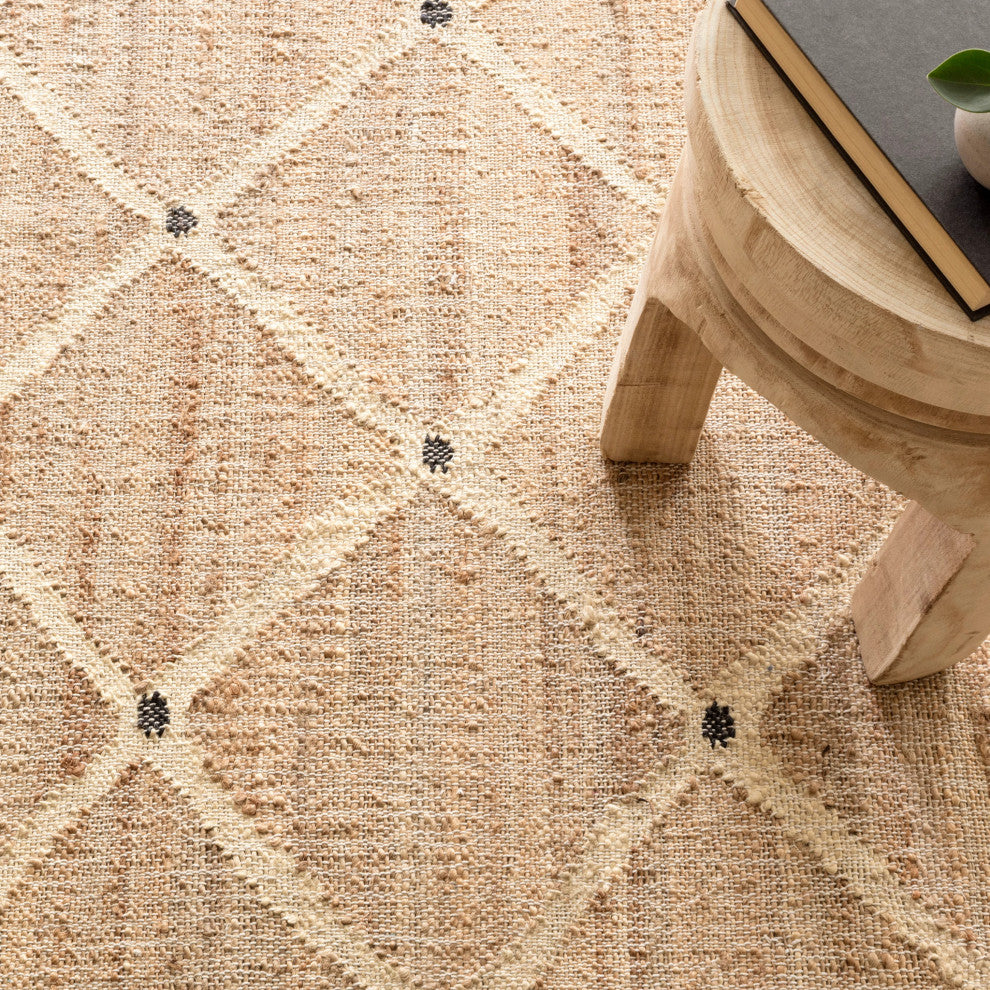 Dash & Albert Kali Natural Handwoven Jute Rug, Natural, 3' x 5'