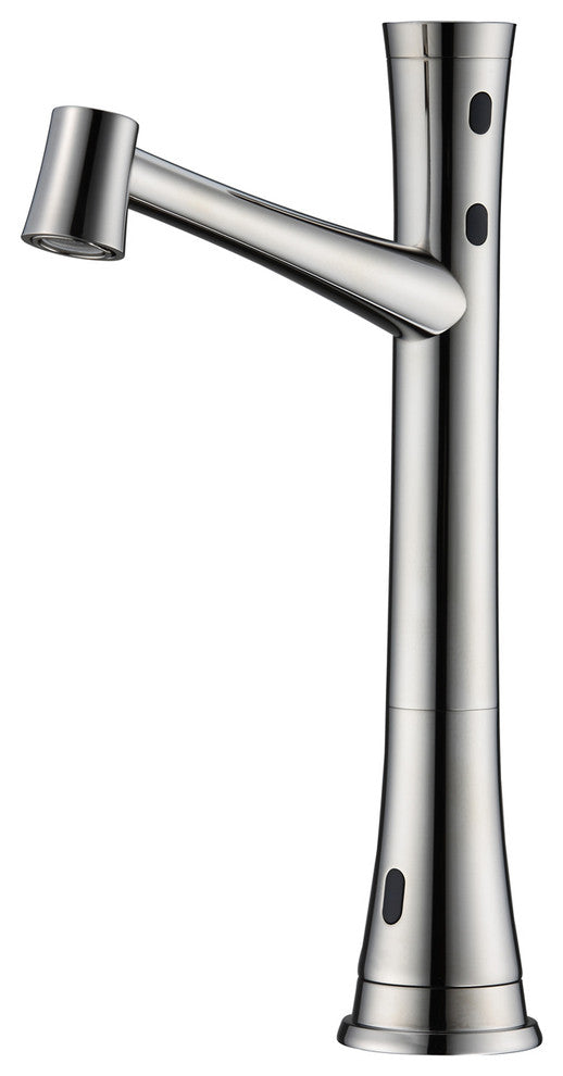 Cinaton iSense Completely Touch Free Swivel Faucet, Brushed Nickel-Pvd