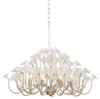 Wildflower 8-Lt Chandelier - Gold Dust/Artifact