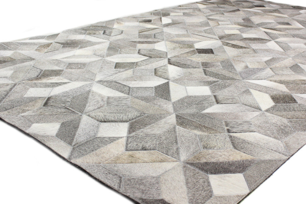 Bashian Nixon Area Rug Grey 4' X 6'