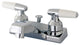 Kingston Brass KB201 4-Inch Centerset Lavatory Faucet, Polished Chrome